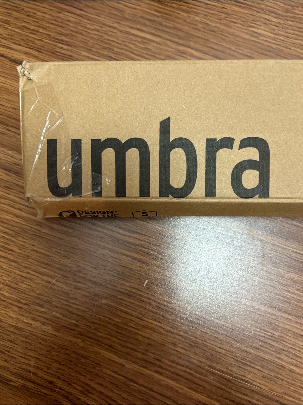 Umbra Kraft Brown Box with Black Logo